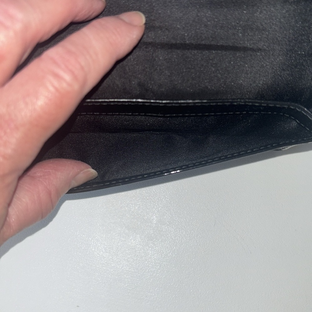 Coach Black patten leather wristlet Accessories - Picture 14 of 16